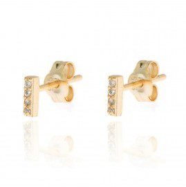 Pendientes Barra con circonitas
